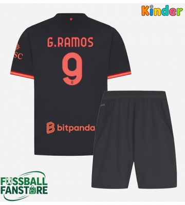 AC Milan Goncalo Ramos #9 Replik 3rd trikot Kinder 2026-27 Kurzarm (+ Kurze Hosen)